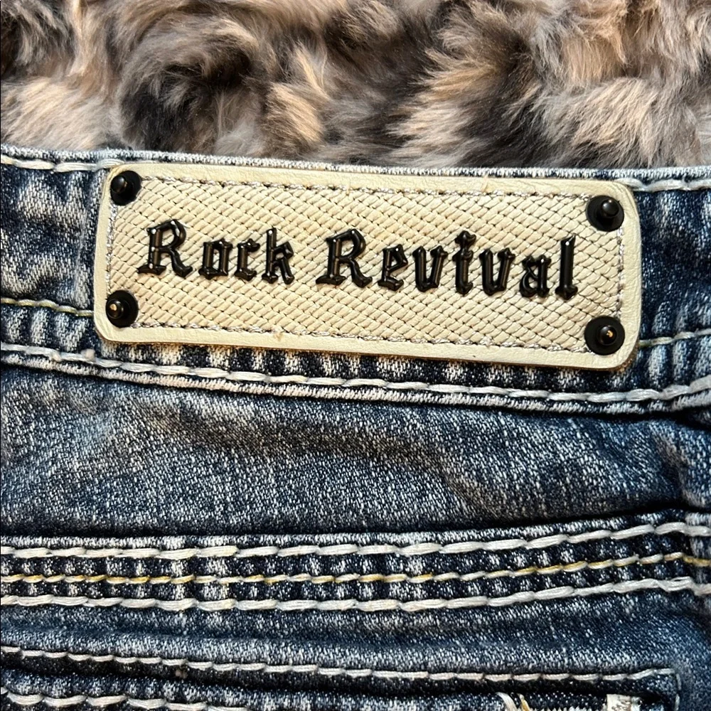 Rock Revival Bambi Jean Shorts TAG SIZE 30 - Picture 6 of 16